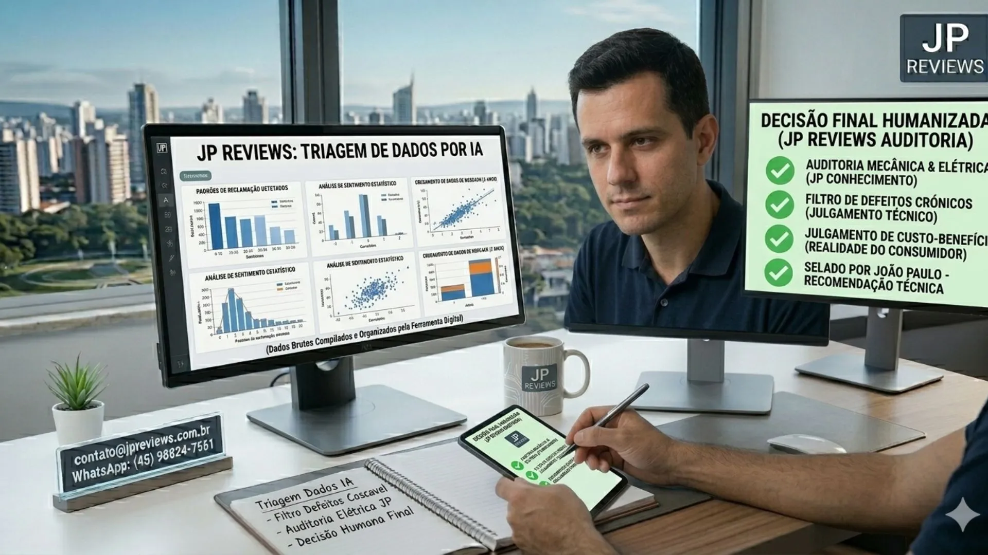 Como João Paulo utiliza a Inteligência Artificial no JP Reviews A ferramenta a favor do leitor