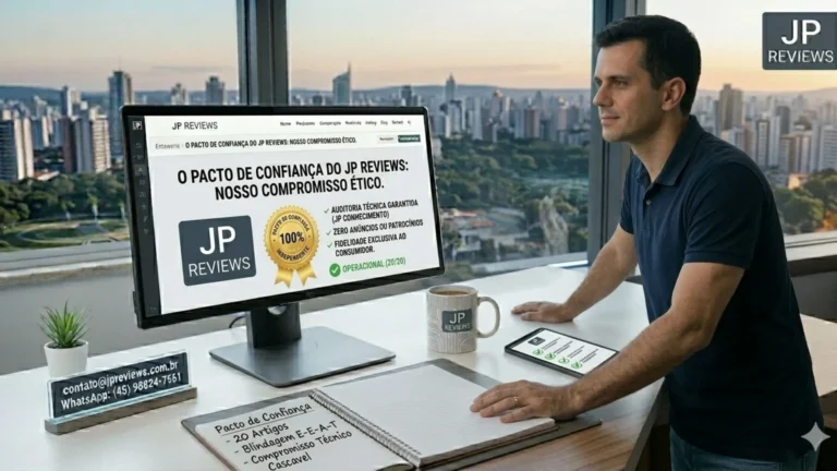 O pacto de confiança do JP Reviews: O que você pode esperar de nós daqui para frente